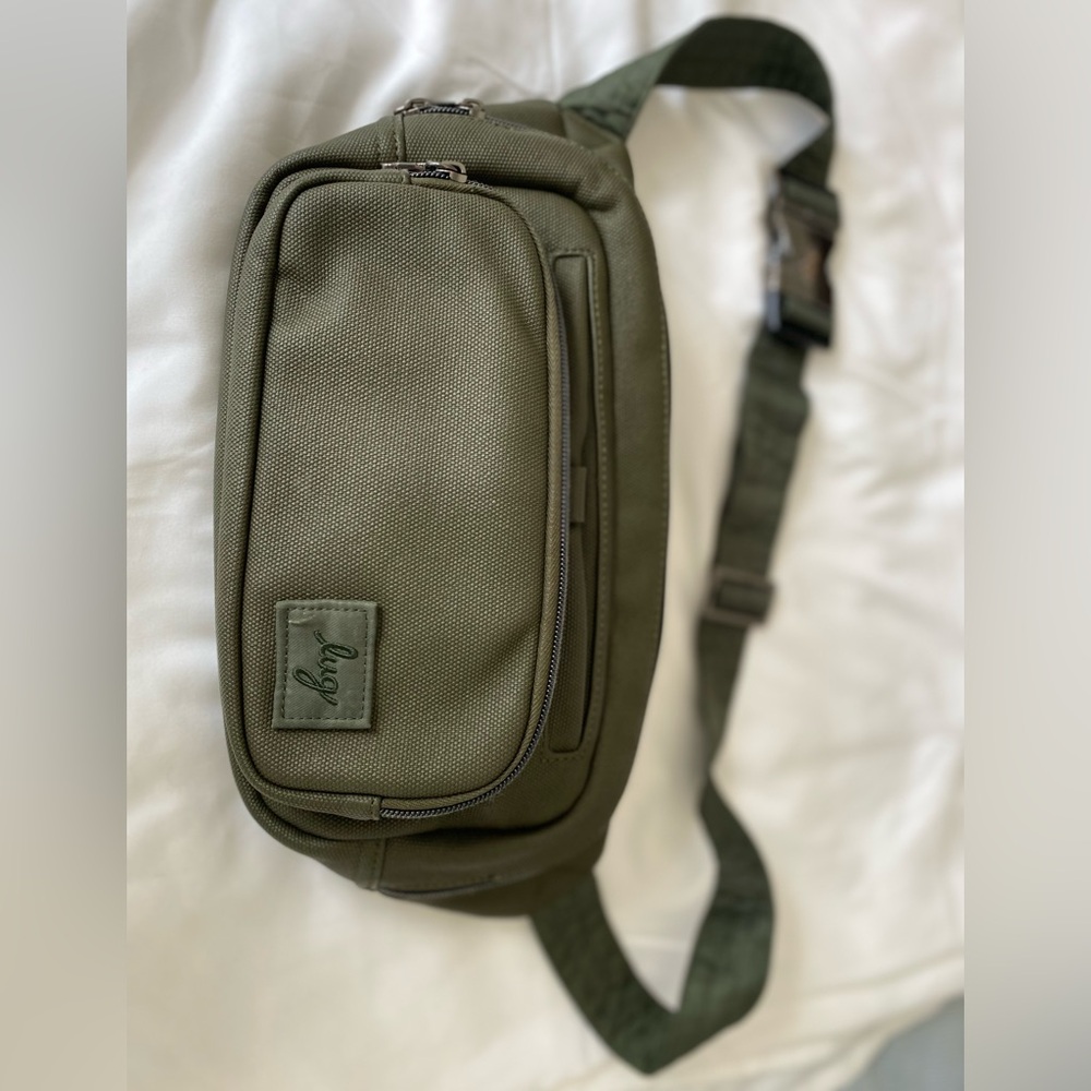 lug Olive Green Crossbody Belt Bag